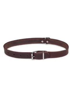 Collier Cuir Huilé Brun Vadigran