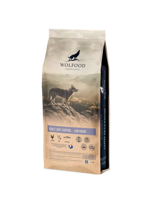 Croquettes Adult Light Control Wolfood 14kg 1 Croquettes Adult Light Control Wolfood 14kg