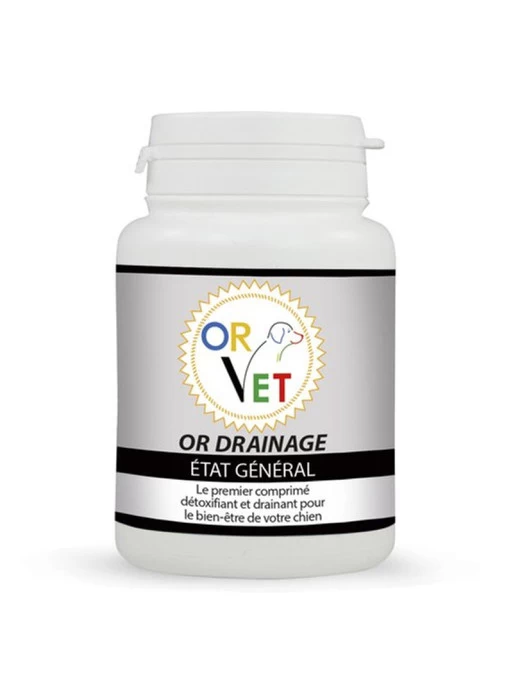 Or-Drainage 120 Comprimés Or-Vet 1 Or-Drainage 120 Comprimés Or-Vet