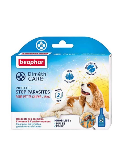 BEAPHAR Pipettes Antiparasitaires Diméthicare Chien Béaphar 2 BEAPHAR Pipettes Antiparasitaires Diméthicare Chien Béaphar – Image 2