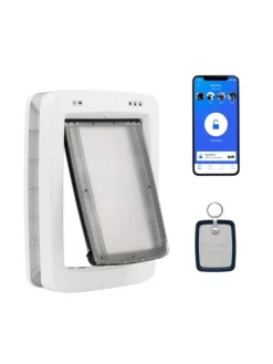 Porte Connectée SmartDoor Petsafe 16 Porte Connectée SmartDoor Petsafe -Le Monde des Chiens porte connectee smartdoor petsafe habitacle animal 7